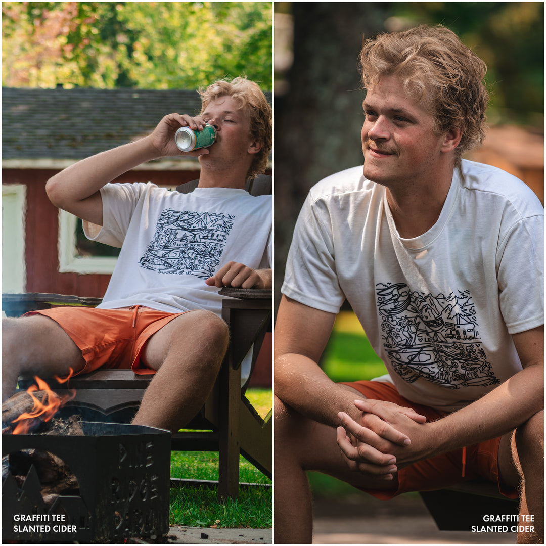 Boardshorts inclinés