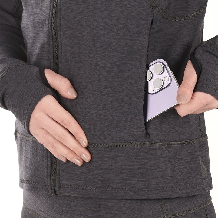 Sweat à capuche en néoprène Sombrio