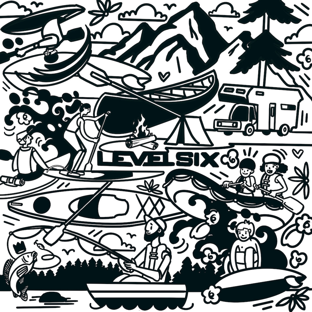 Art by Robbie Lariviere aka FALLDOWN – Level Six Canada