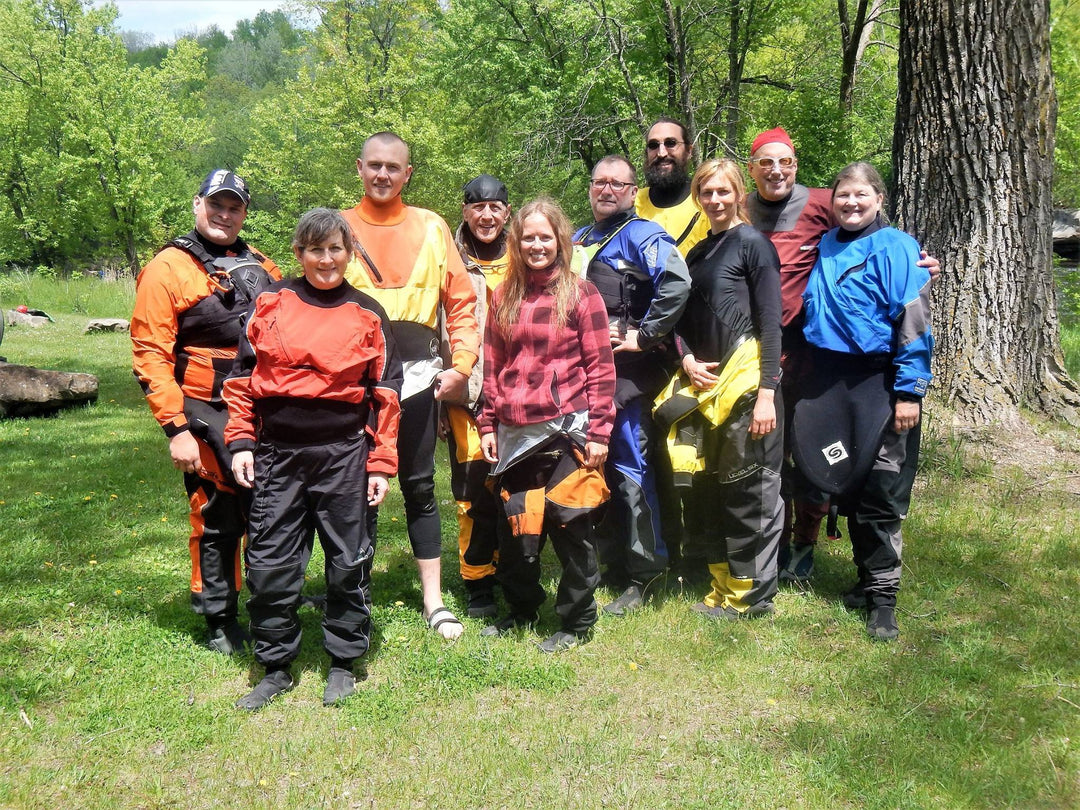 The ART of teaching kayaking . . .