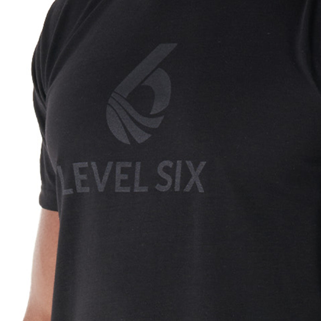 T-shirt avec logo Level Six ♻️