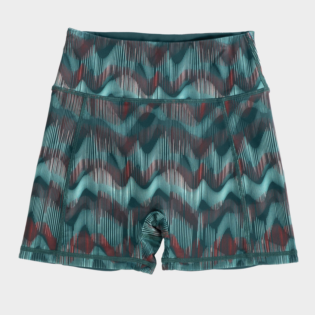Cala Reversible Swim Shorts - Deep Teal - Front