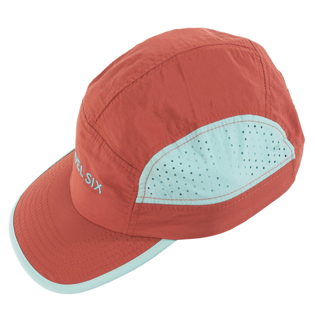 Laser Five Panel Hat - Aquifer - Side