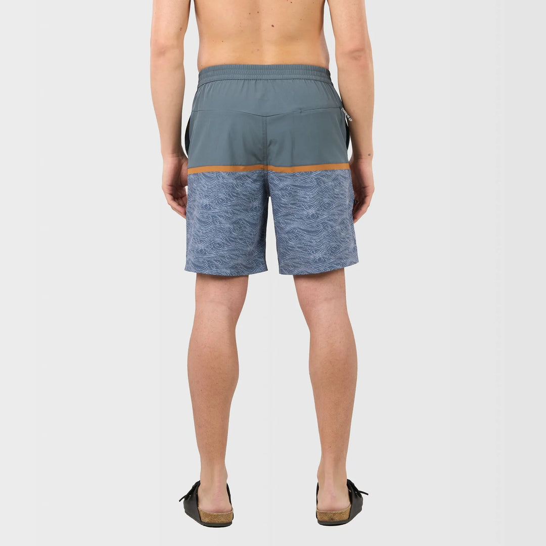 Back - Inlet Boardshorts - Stormy Weather