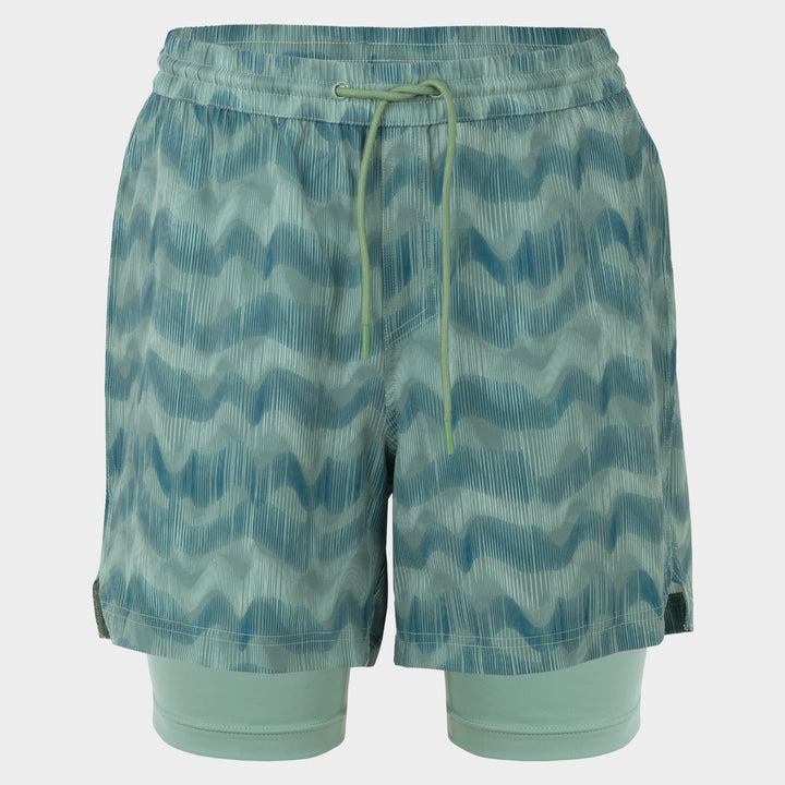 Nyx Lined Boardshorts — Ivy Aurora