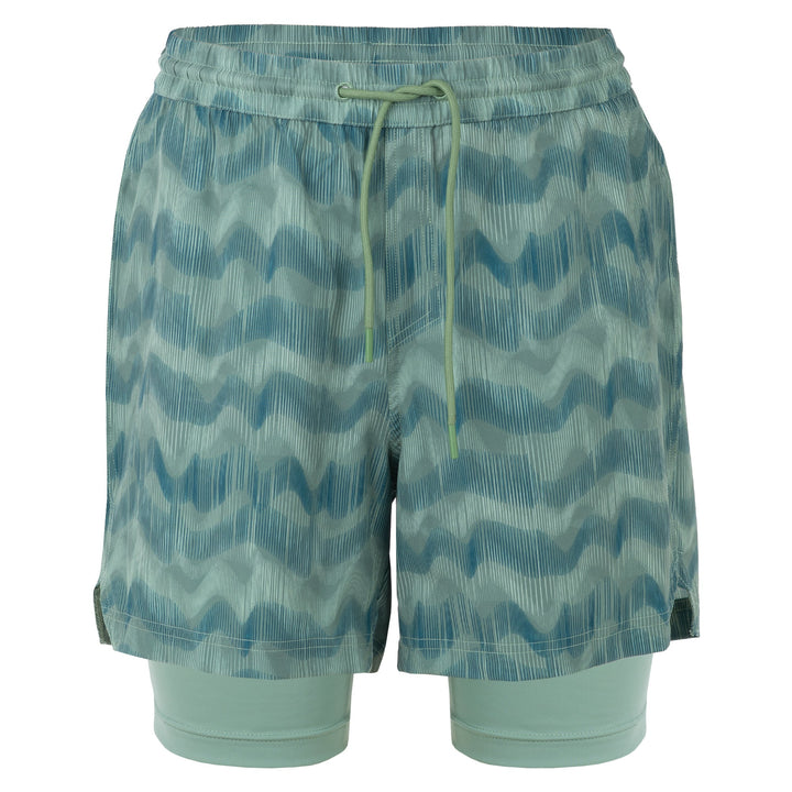 Nyx Lined Boardshorts - Ivy Aurora - Front