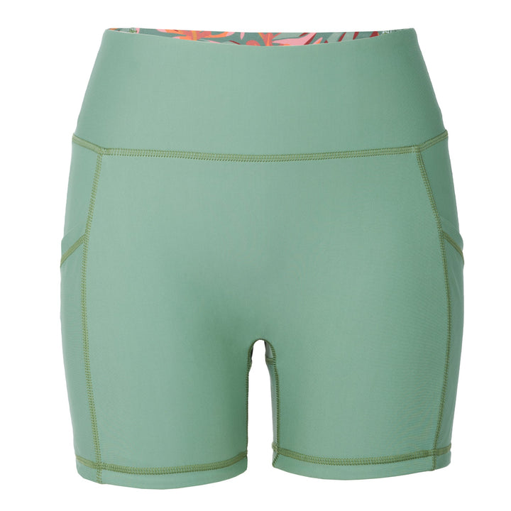 Cove Reversible Swim Shorts - Shale Green - Front