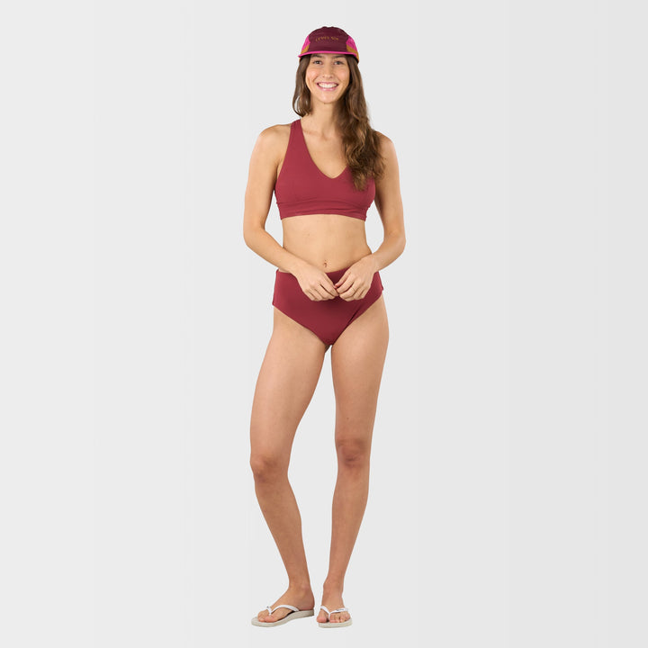 Olivia Bikini Top - Red Pear - Merchandised