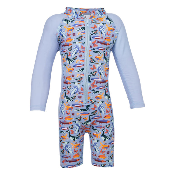 Marlin Sunsuit - River Friends - Front