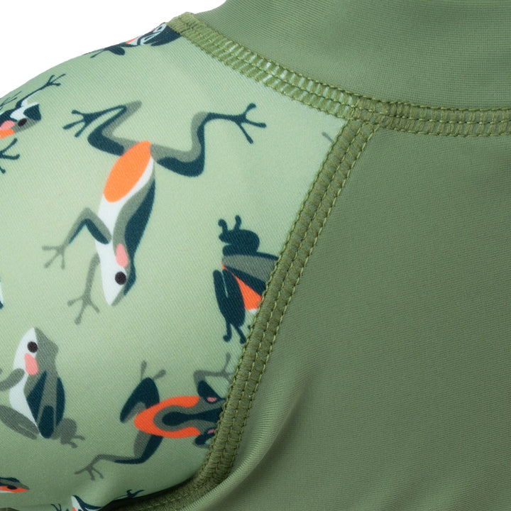 Snapper Long Sleeve Sun Shirt - Shale Green - Feature