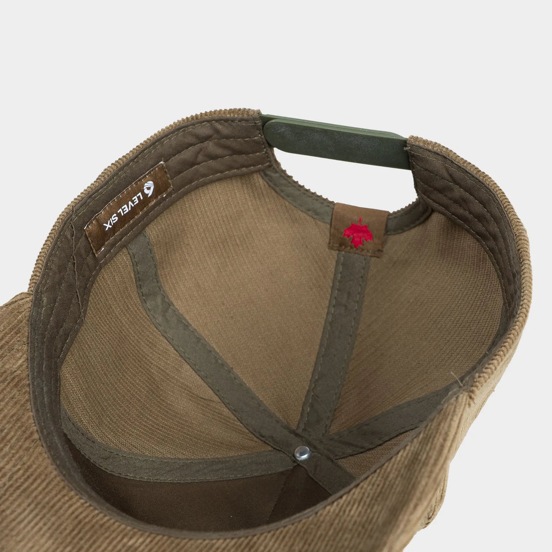 Cord Cap Hat Sepia GMA-CORD-SE-03.webp