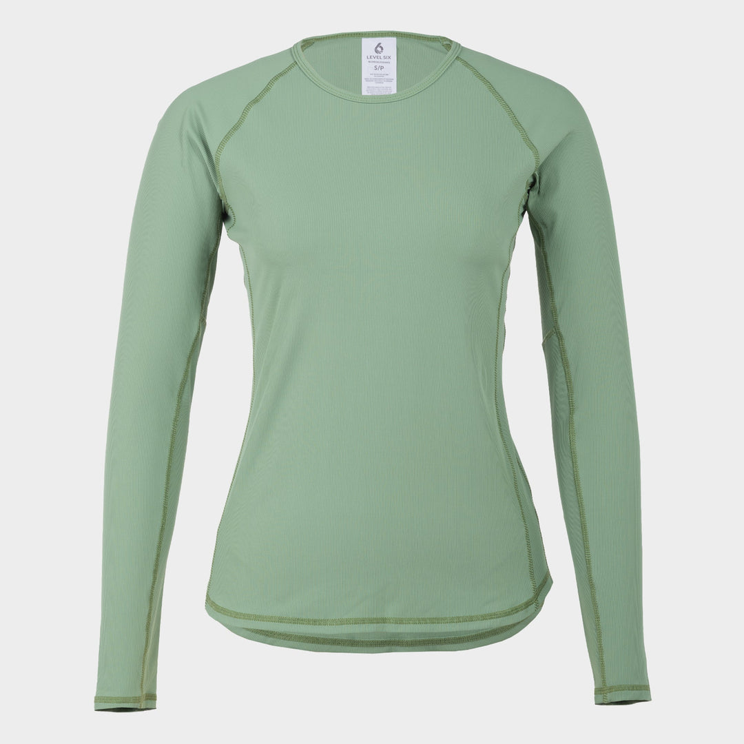 Athena Long Sleeve Sun Shirt — Shale Green
