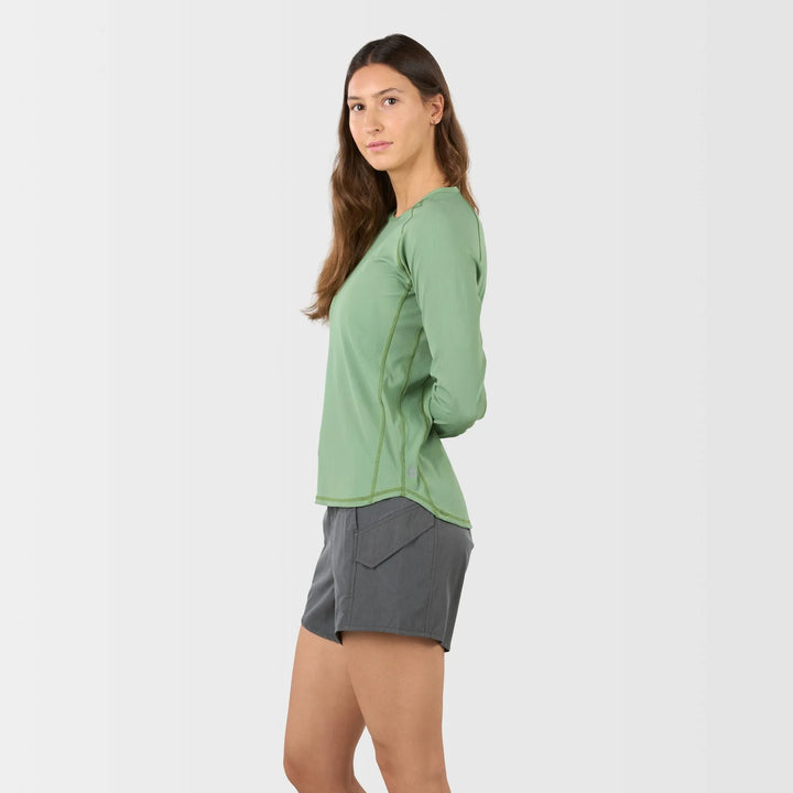 Athena Long Sleeve Sun Shirt - Shale Green