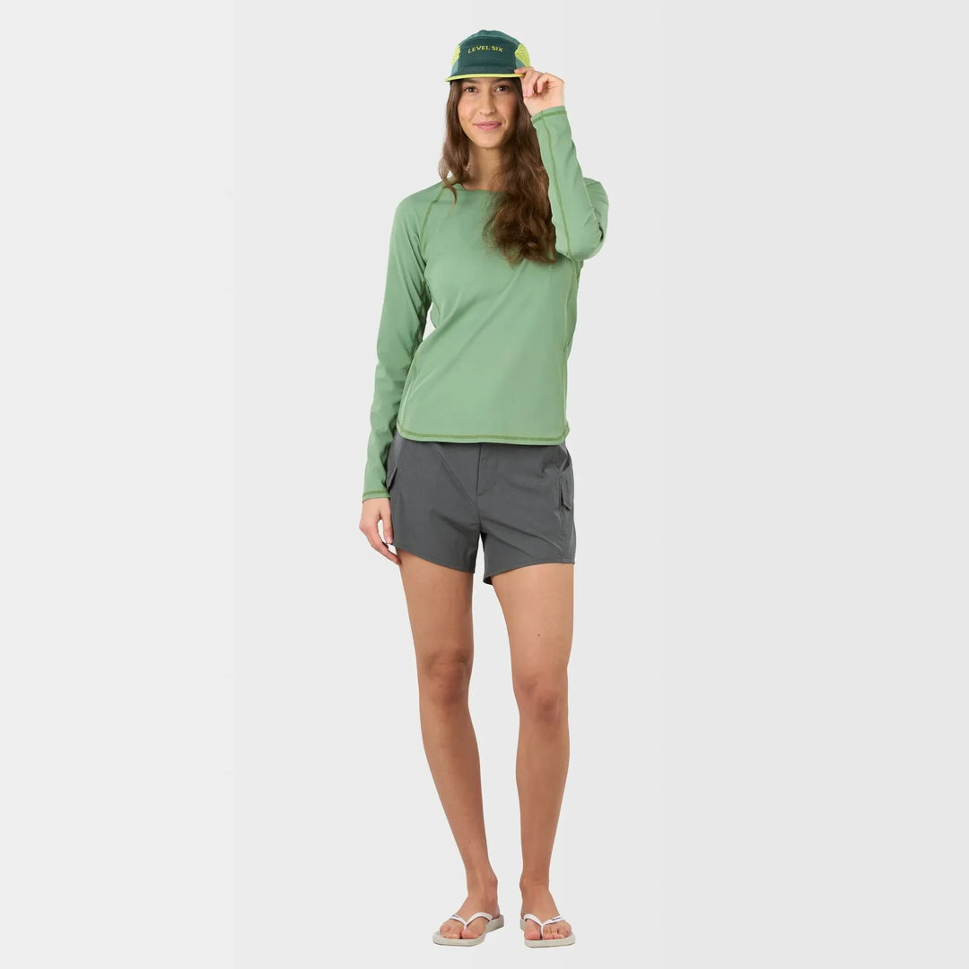 Athena Long Sleeve Sun Shirt - Shale Green
