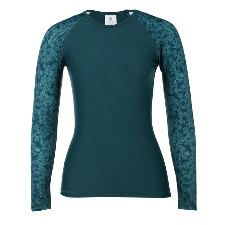 Venus Long Sleeve Rashguard - Teal Spruce