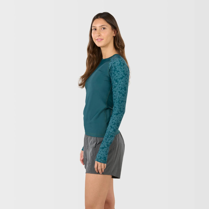 Venus Long Sleeve Rashguard - Mint Flow