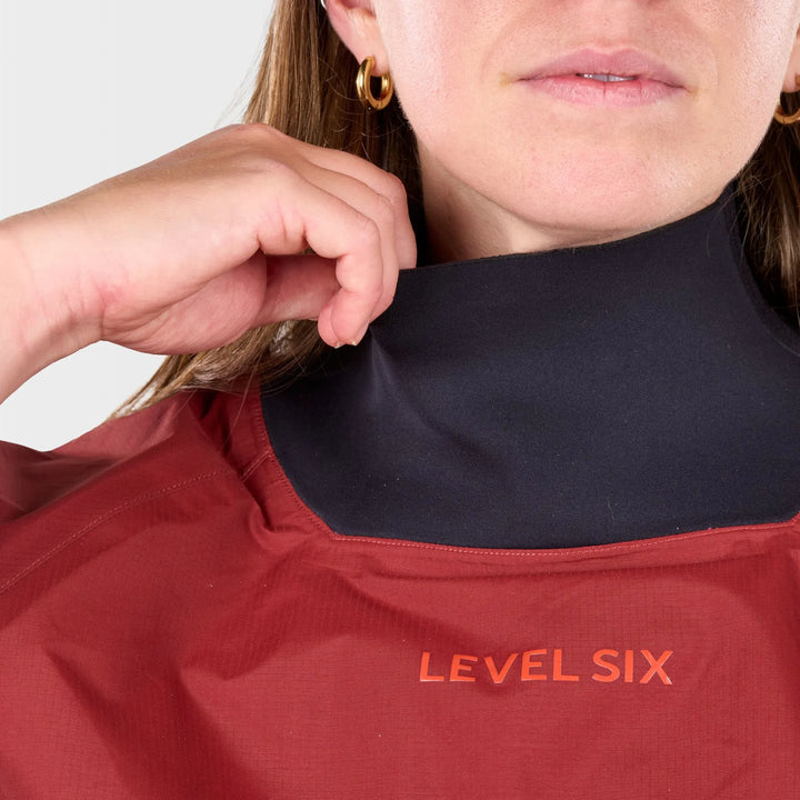 Solstice Women's Semi-Dry Top Exhaust Lite - Fired Brick - Feature