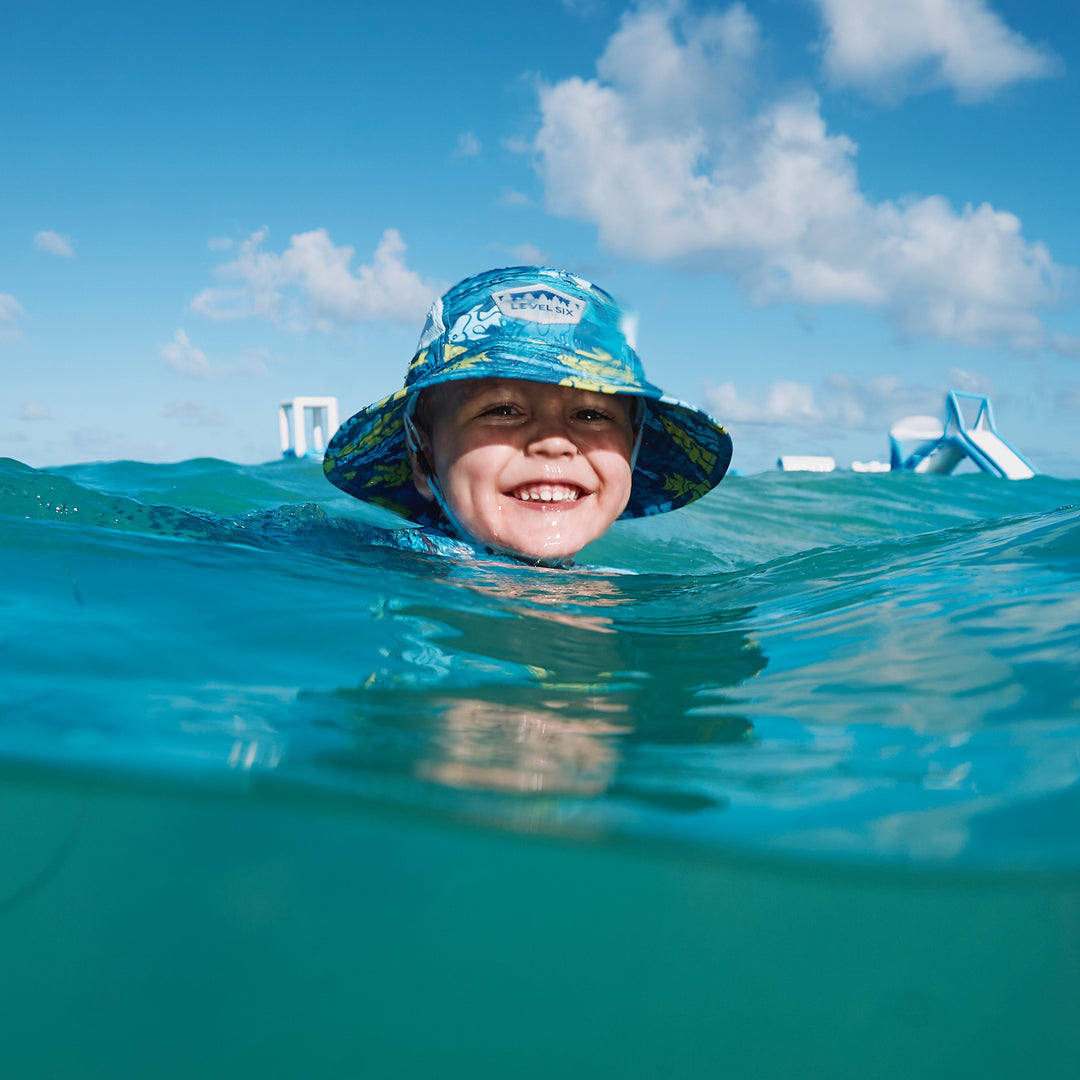 2024 Seashell - Kid's Sun Hat Fish