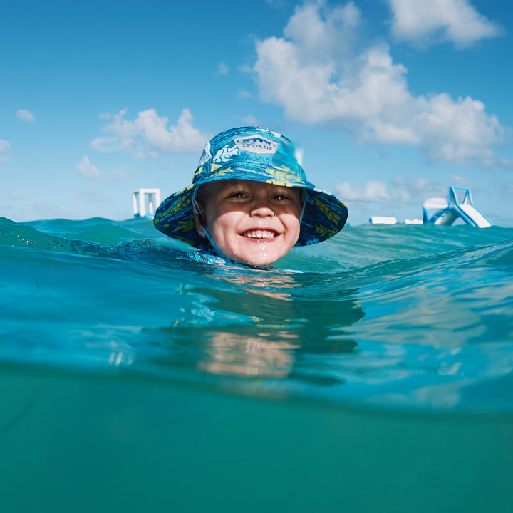 2024 Seashell - Kid's Sun Hat Fish