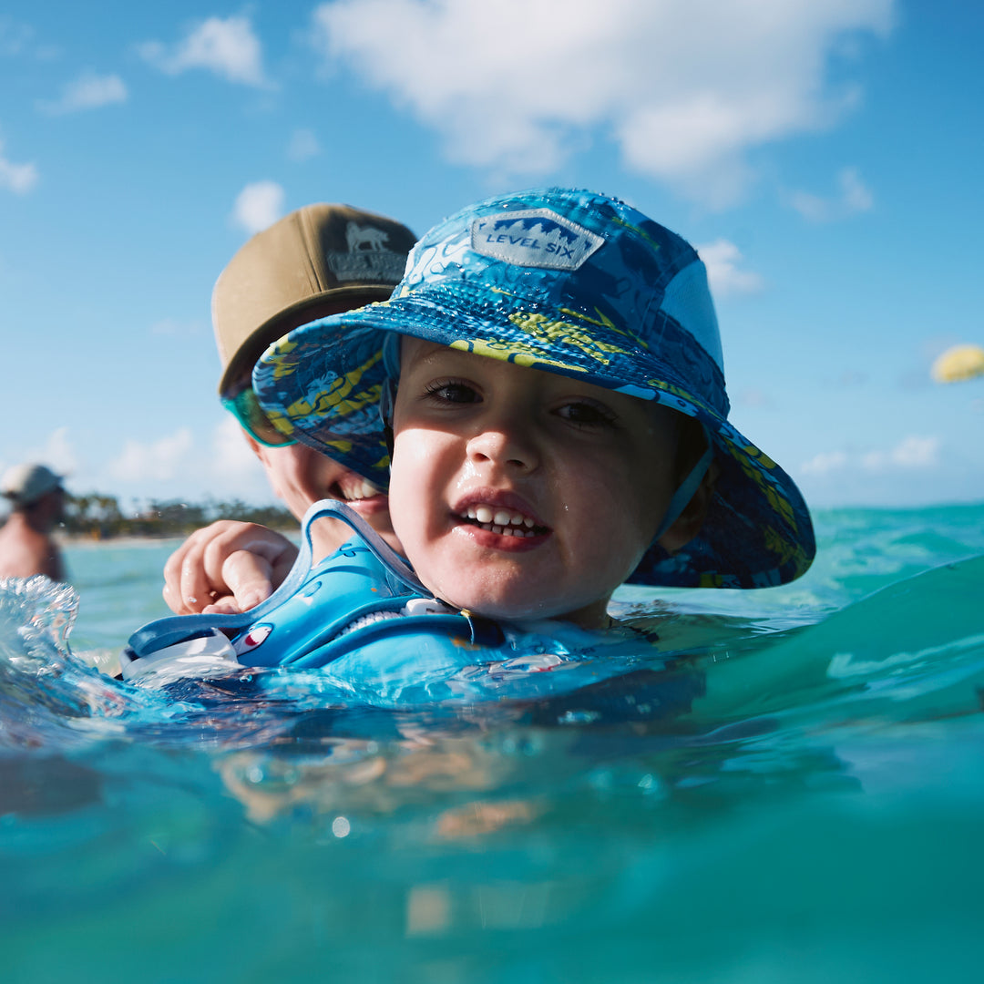 2024 Seashell - Kid's Sun Hat Fish