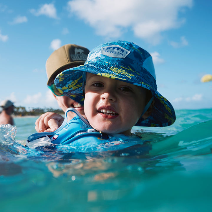 2024 Seashell - Kid's Sun Hat Fish