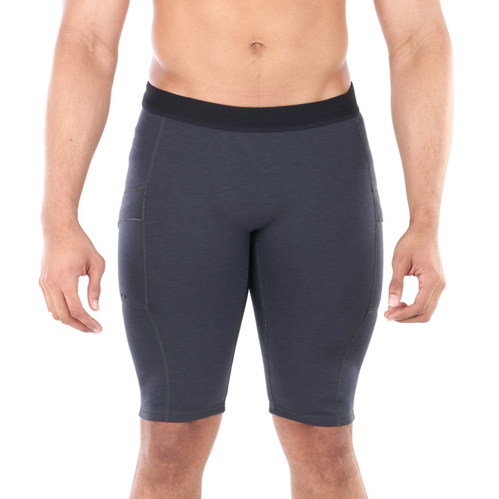Jericho Neoprene Short — Black Heather#colour_black-heather