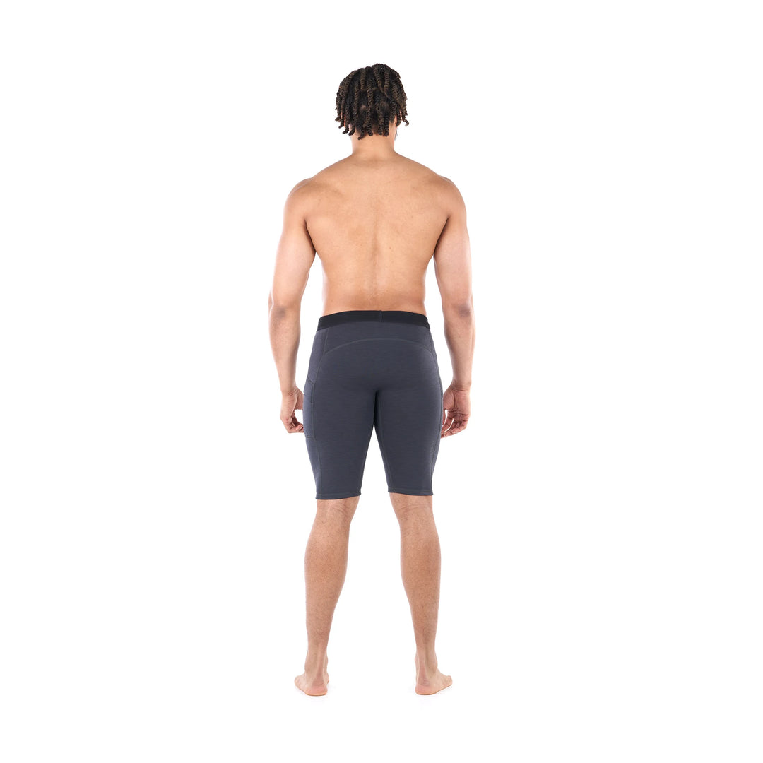 Jericho Neoprene Short — Black Heather (4)#colour_black-heather